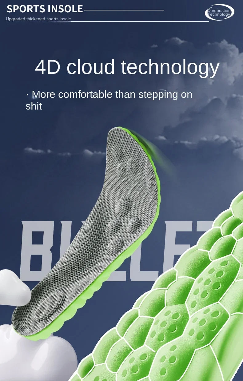 Wellness 4D Soft Latex Orthopedic Insole