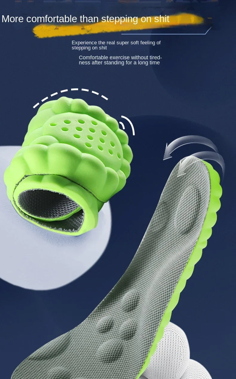 Wellness 4D Soft Latex Orthopedic Insole