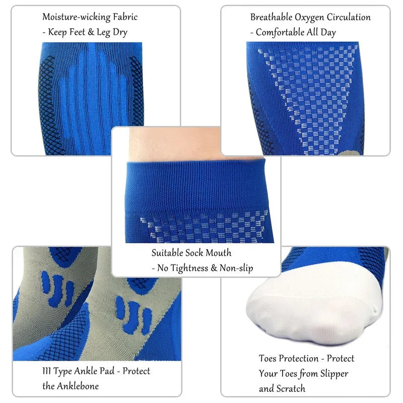 Wellness  Anti Fatigue Pain Relief  Compression Socks