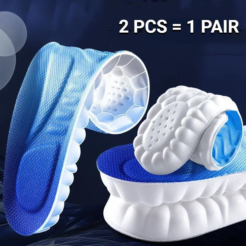 Wellness 4D Soft Latex Orthopedic Insole