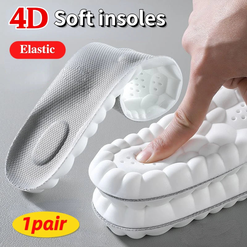 Wellness 4D Soft Latex Orthopedic Insole