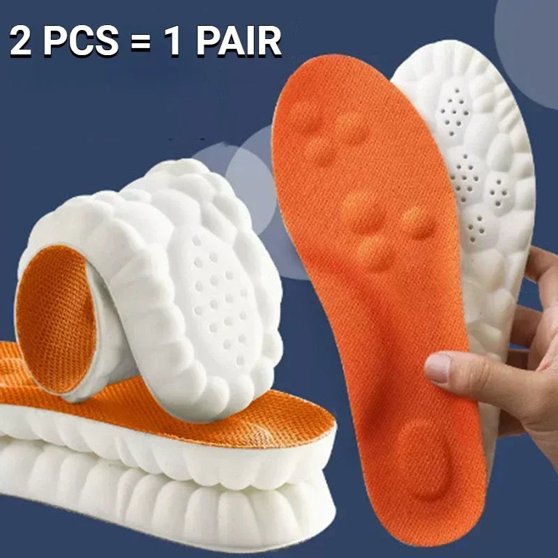 Wellness 4D Soft Latex Orthopedic Insole